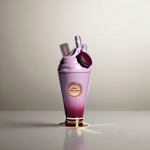 Armaf Yum Yum perfume featuring notes of juicy cherry, citrus, rose, and warm vanilla